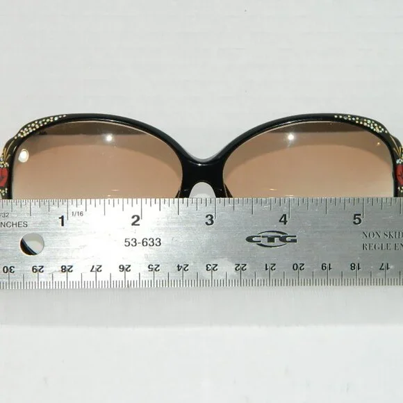 Stendhal Vintage 70’s-80’s Designer Black Glasses Frames w/ +2.50 Reader lenses - Picture 13 of 14